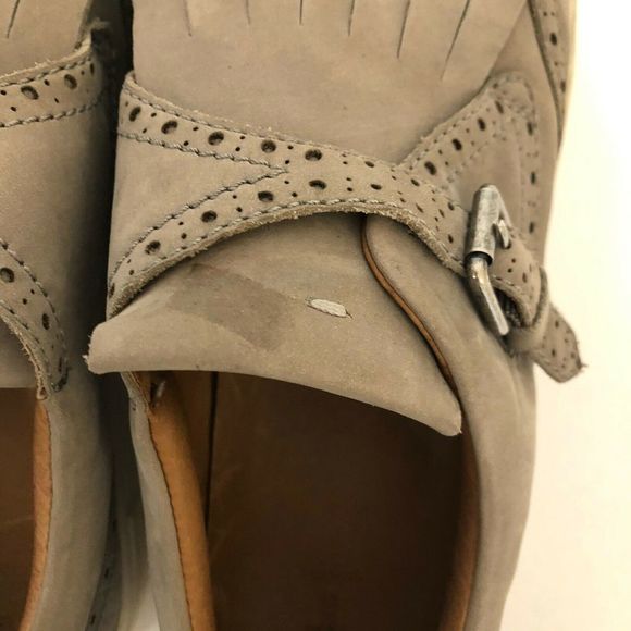 Frye Womens Gray Gemma Kiltie Sneakers Size 11 M - Picture 4 of 6